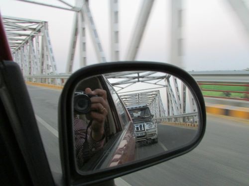 rear view mirror rear view