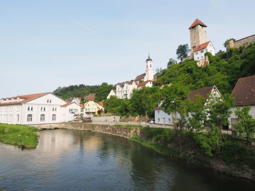 rechtenstein village swabian alb