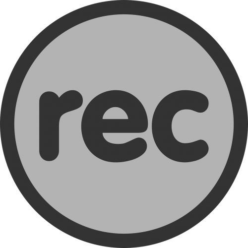 record button sign
