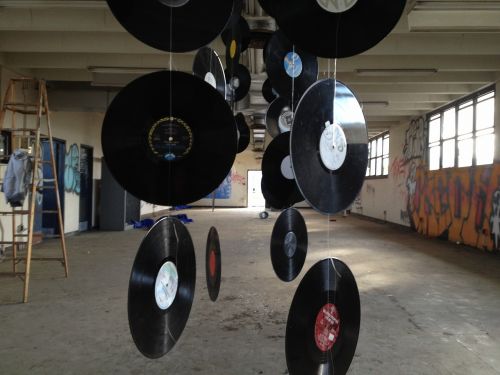 records discs art