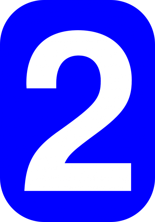 rectangle rounded numeral