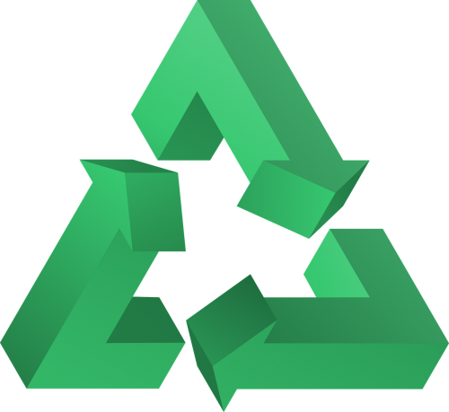 recycle triangle symbol