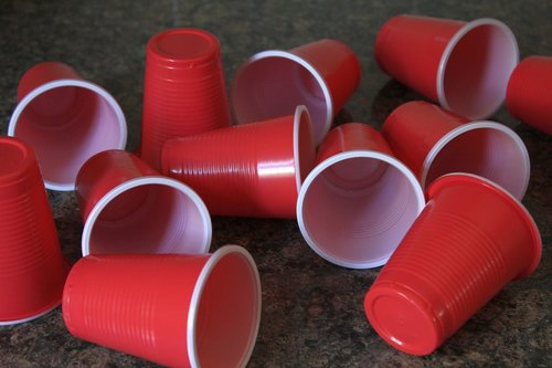 recycle  cups  plastic