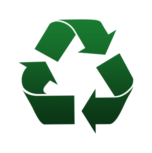 recycle  green  logo