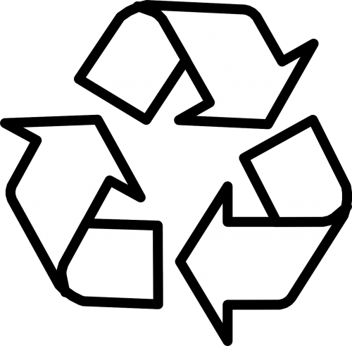 recycling symbol arrows