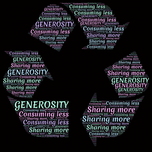 recycling generosity consumption