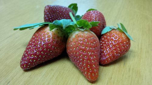 strawberry red fresh