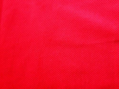 red pattern fabric