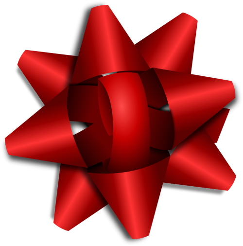 red ribbon star