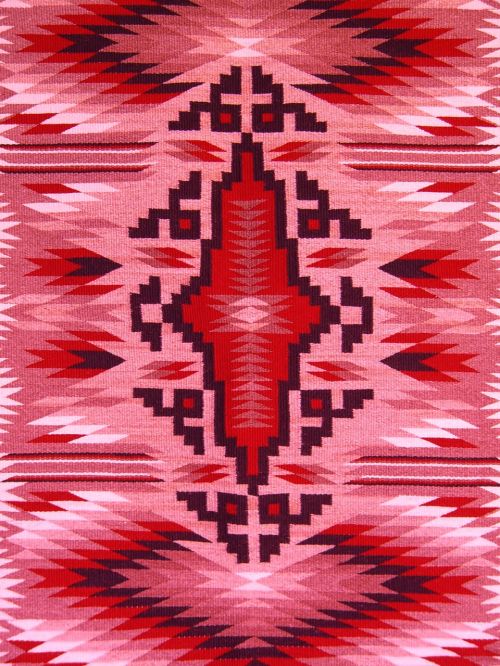 red indian rug