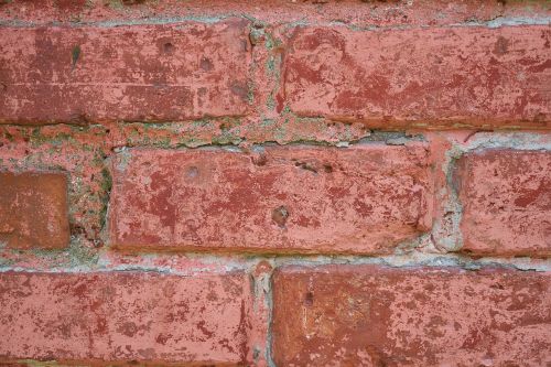 red wall stone