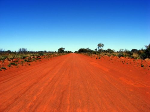 red centre road