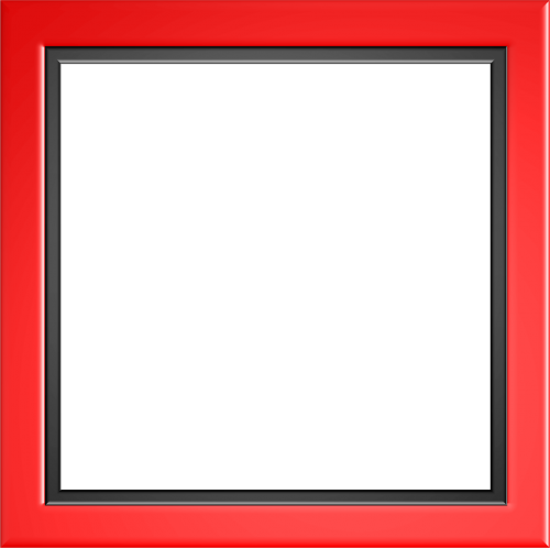 red frame border