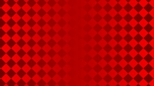 red plaid background