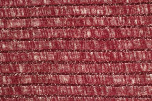 red fabric wool