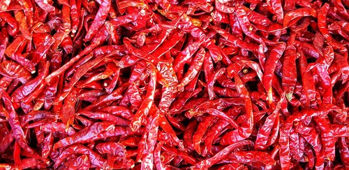 red  dried  hot