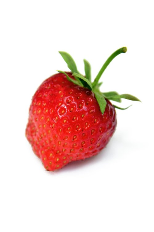 red  strawberry  mature