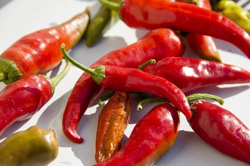 red  pepper  vegetables