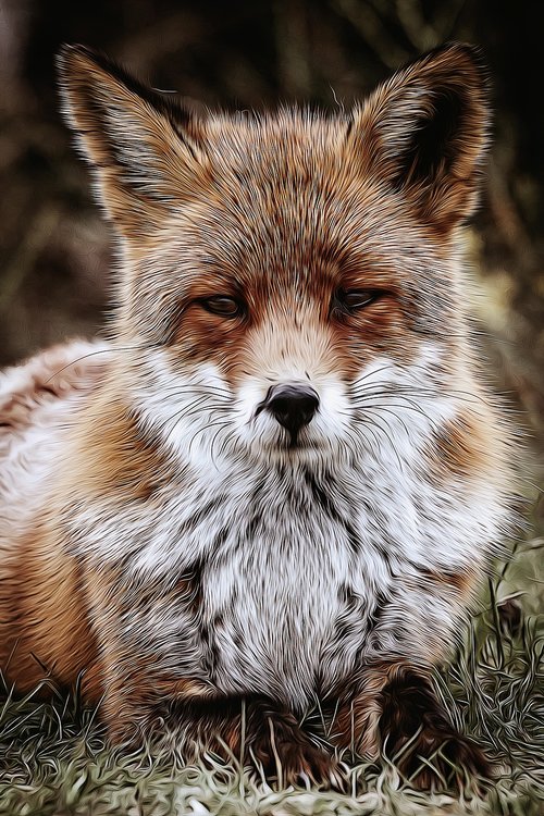 red  fox  nature