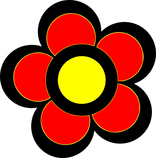 red yellow flower