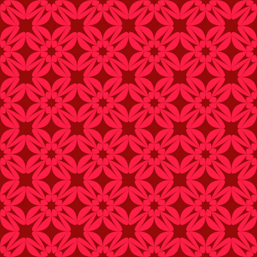 red wallpaper pattern