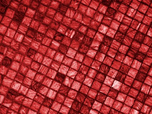 Red Abstract Squares Background