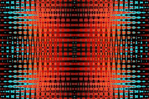 Red And Black Pattern