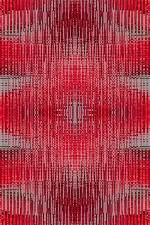 Red And Grey Pattern
