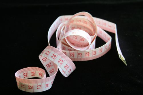 Red And White Measuring Tape