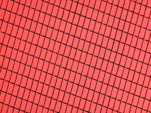 Red Background Wire Mesh Pattern