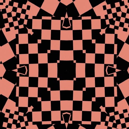 Red Black Checkerboard