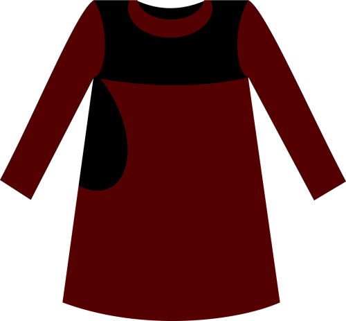 red blouse dress muslim