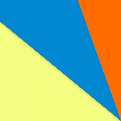 Red Blue And Yellow Triangles