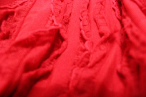 Red Blurry Textile Background
