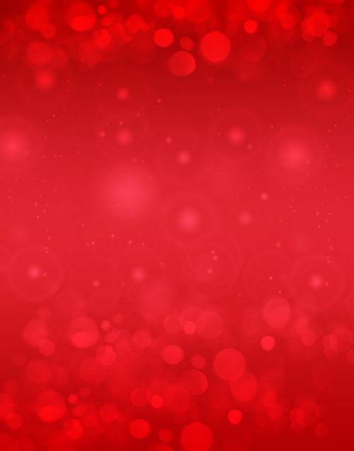 Red Bokeh Christmas Background