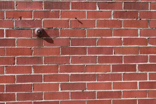 red brick brickwall wall