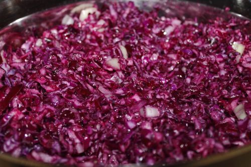 red cabbage coleslaw kohl
