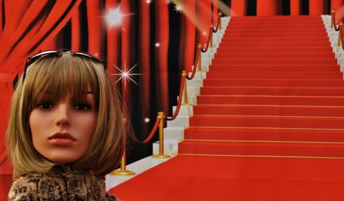 red carpet stairs glamour