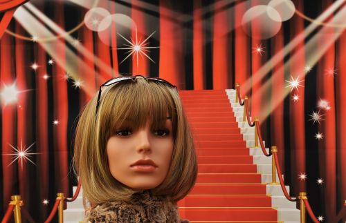 red carpet stairs glamour