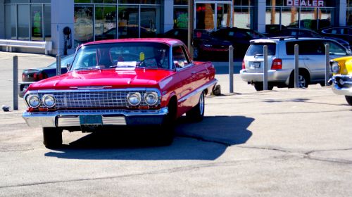 Red Classic Car