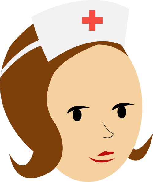 red cross nurse head