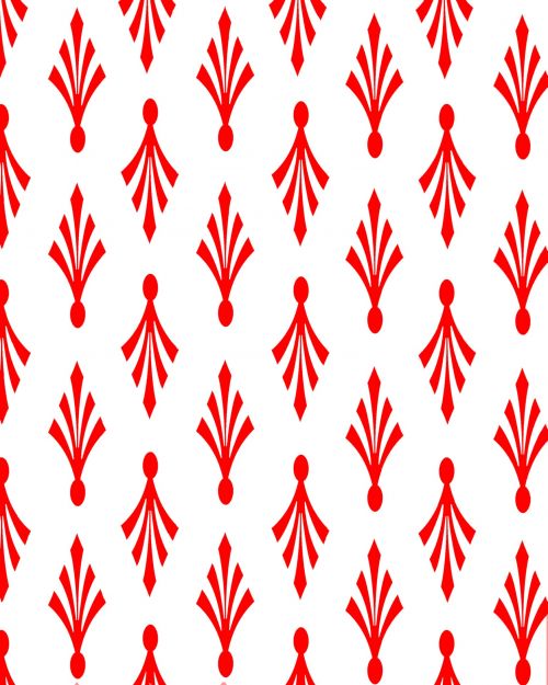 Red Decoration Background