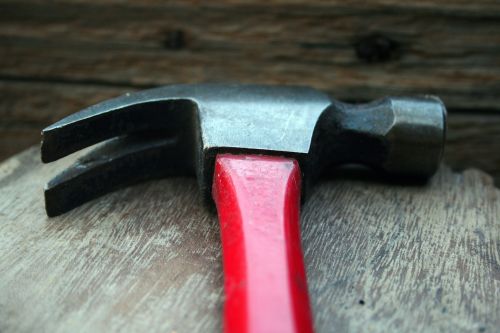 Red Handled Hammer