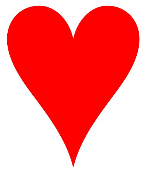Red Heart Clipart