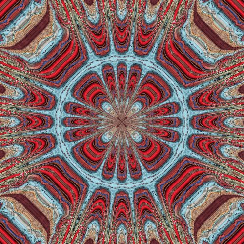 Red Kaleidoscope 2