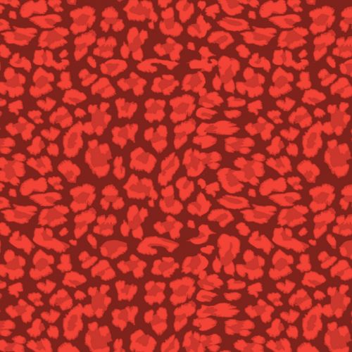 Red Leopard Pattern