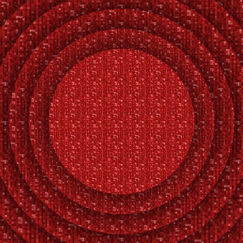 Red Mosaic Tiles