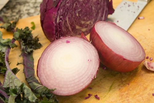 red onion ingredient red