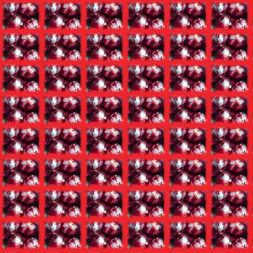 Red Ornament Pattern Background
