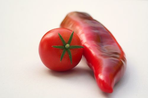 red pepper tomato delicious